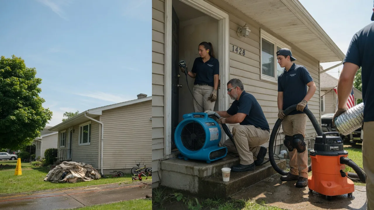 Water Damage Restoration in Hayes, VA near me